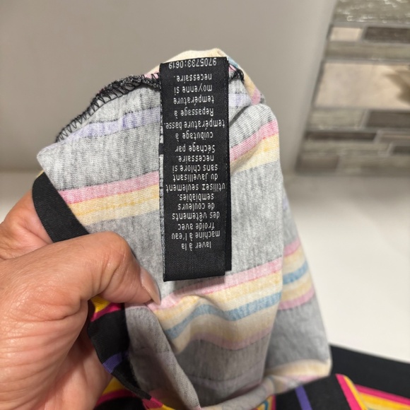 Vintage Striped Short Sleeve Fresh Prints Of Bel Air T-Shirt Sz XL - Picture 6 of 8